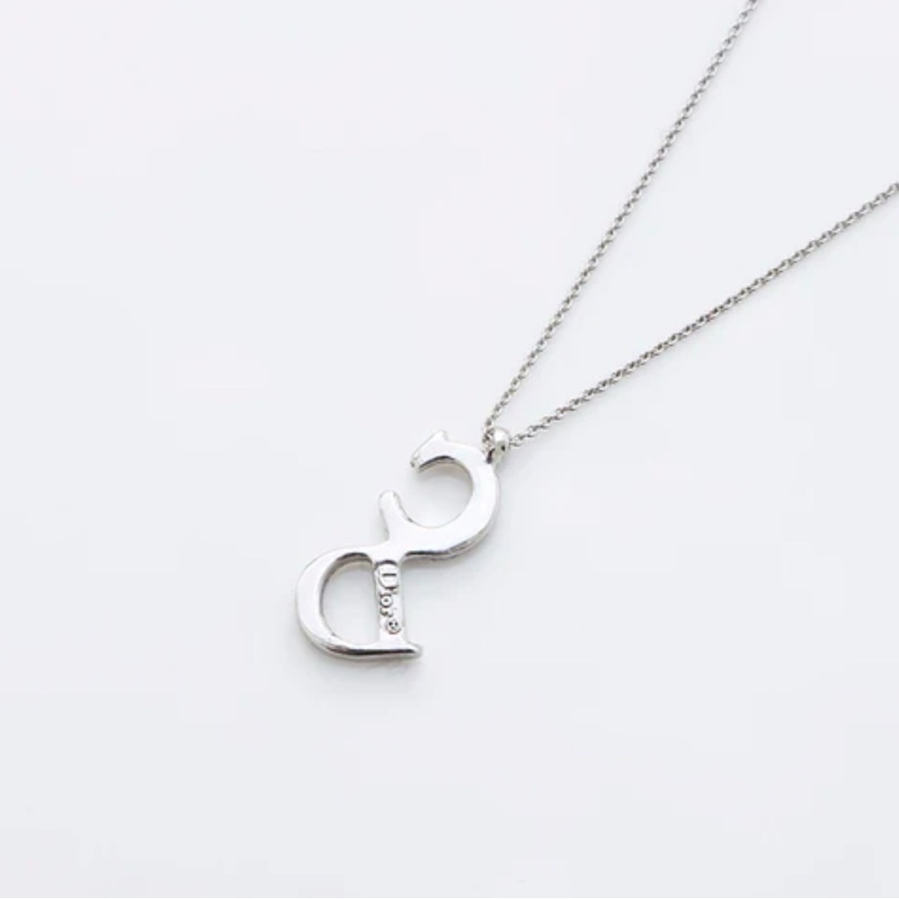 Christian Dior CD Pendant Necklace - Picture 3 of 6